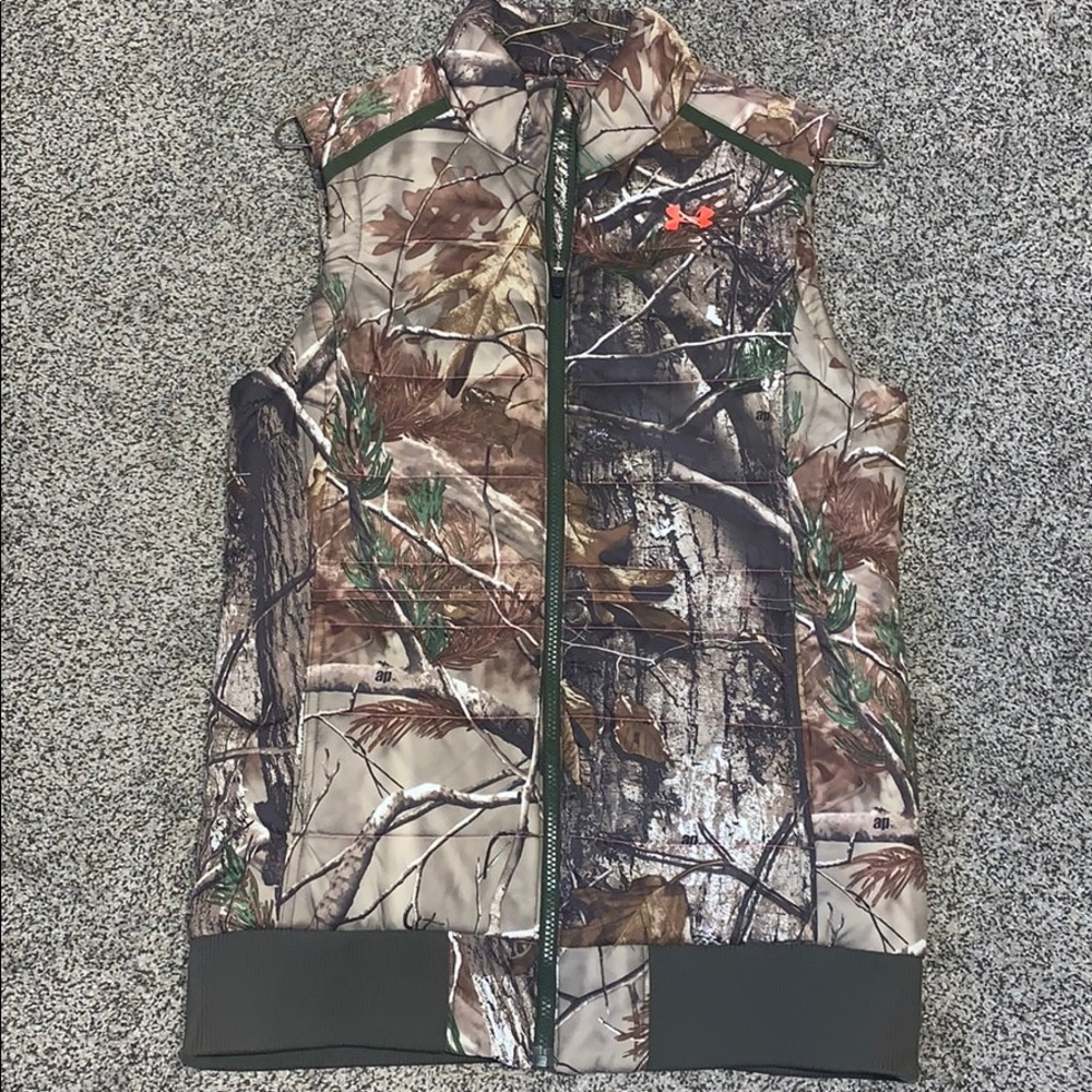 Camo under armour vest